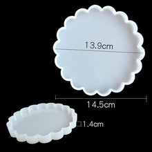 Load image into Gallery viewer, Resin Coaster Silicone DIY Mold
