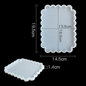 Resin Coaster Silicone DIY Mold