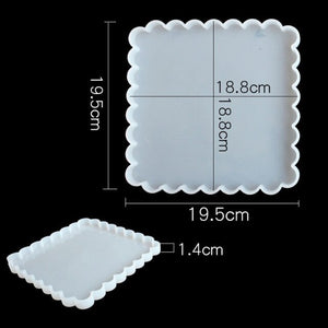 Resin Coaster Silicone DIY Mold